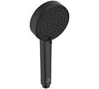 Douchette Ideal Standard Alu+ Eco Idealrain BD990XG 2 fonctions, Ø 10 cm, 6 l, noir mat soyeux