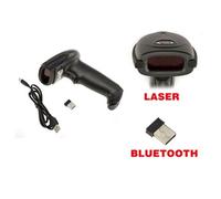 KALEA-INFORMATIQUE Douchette Scanner Lecteur de Codes à Barres Type EAN. Liaison sans Fil Bluetooth 4.0 2.4G ou par Cordon USB