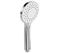 Douchette Villeroy & Boch Verve TVS10900300061 Ø 110 mm, 3 jets, avec protection anti-retour, fixation murale, chromée
