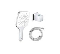 Douchette Vitalio SmartActive 130 Cube avec flexible et support de douche