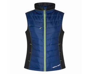 Doudoune sans manche femme - NORTH WAYS - Constance 1575 Marine / Jaune Fluo