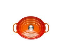 Le Creuset Cocotte ovale Signature 29 cm en fonte Volcanique