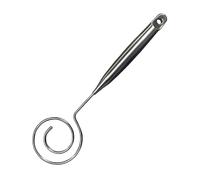 Dough Whisk Baking Tool, Kitchen Hand Mixer Device, Sourdough Aid with Sturdy Build, Comfortable Reliable Daily Use, Premium Quality Pastry Accessory, Home Bakery Restaurant Cake 130g