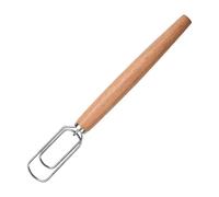 Dough Whisk - Stainless Steel Danish Dough Mixer | Rustproof Manual Stirrer For Sourdough Breadmaking, Pastry Batter Blending Tool, Cake Bagel Preparation Accessory For Bakers Kitchen Bakery Bench