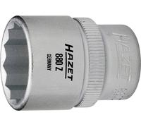 Douille 12 pans extérieurs 19 mm Longueur: 29.5 mm Hazet 880Z-19 Propulseur: 3/8\ (10 mm) 1 pc(s)