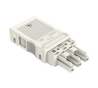 Douille 2x0, 5-4mmq blanc - Installation du module enfichable du connecteur 770-123