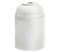 Douille 4A.E-27 lisse blanc : design moderne et élégant qui complète n'importe quel espace. Idéal pour vos projets d'éclairage, assurant une qualité et un style exceptionnels.