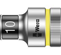 Wera 8790 HMC HF Douille Zyklop à emmanchement 1/2" (HF = avec fonction de retenue), 10 x 37 mm Quantité:1