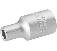 Douille 6 pans extérieurs 10 mm TOOLCRAFT 820749 Propulseur: 1/4\ (6.3 mm)
