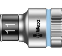 Wera 8790 HMC HF Douille Zyklop à emmanchement 1/2" (HF = avec fonction de retenue), 11 x 37 mm Quantité:1