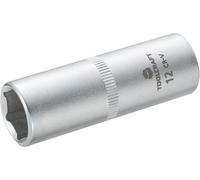 Douille 6 pans extérieurs 12 mm Longueur: 50 mm TOOLCRAFT 816101 Propulseur: 1/4\ (6.3 mm)