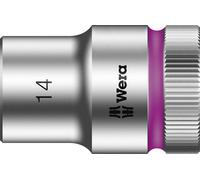 Wera 05003605001 8790 HMC Douille Zyklop à emmanchement 1/2", 14.0 mm, Rose