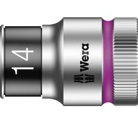 Wera 8790 HMC HF Douille Zyklop à emmanchement 1/2" (HF = avec fonction de retenue), 14 x 37 mm Quantité:1