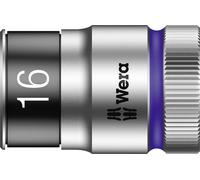 Wera 8790 HMC HF Douille Zyklop à emmanchement 1/2" (HF = avec fonction de retenue), 16 x 37 mm Quantité:1