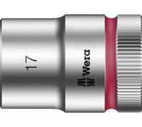 Douille 6 pans extérieurs 17 mm Longueur: 37 mm Wera 05003608001 Propulseur: 1/2 (12.5 mm) 1 pc(s)