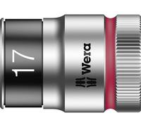 Wera 8790 HMC HF Douille Zyklop à emmanchement 1/2" (HF = avec fonction de retenue), 17 x 37 mm Quantité:1