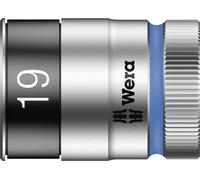 Wera 8790 HMC HF Douille Zyklop à emmanchement 1/2" (HF = avec fonction de retenue), 19 x 37 mm Quantité:1