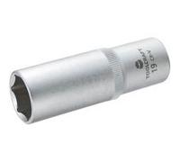 Toolcraft Douille 816184 – 6 pans extérieurs 19 mm – Longueur 77 mm – Propulseur 1/2 (12,5 mm)