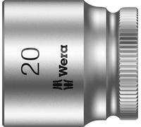 Douille 6 pans extérieurs 20 mm Longueur: 30 mm Wera 05003565001 Propulseur: 3/8\ (10 mm) 1 pc(s)