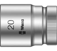 Douille 6 pans extérieurs 20 mm Longueur: 37 mm Wera 05003611001 Propulseur: 1/2 (12.5 mm) 1 pc(s)