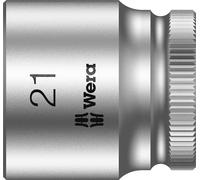 Douille 6 pans extérieurs 21 mm Longueur: 30 mm Wera 05003566001 Propulseur: 3/8\ (10 mm) 1 pc(s)
