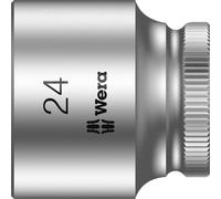 Douille 6 pans extérieurs 24 mm Longueur: 30 mm Wera 05003568001 Propulseur: 3/8\ (10 mm) 1 pc(s)