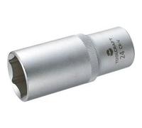 Toolcraft Douille 6 pans extérieurs 816187 – 24 mm, longueur 77 mm, emmanchement 1/2 (12,5 mm) – 1 pc