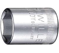 Stahlwille Douille 6 pans 4 mm – 1/4" (6,3 mm) – Longueur 23 mm – 1 pièce