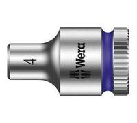 Wera Douille 6 pans extérieurs 05003501001 – 4 mm, Long. 23 mm, entraînement carré creux 1/4 (6,3 mm)