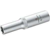 Douille 6 pans extérieurs 6 mm Longueur: 50 mm TOOLCRAFT 816095 Propulseur: 1/4\ (6.3 mm)