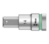 Douille 6 pans intérieurs 14 mm Longueur: 60 mm Wera 5003827001 Propulseur: 1/2 (12.5 mm) G
