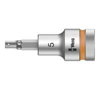Douille 6 pans intérieurs 5 mm Longueur: 60 mm Wera 5003821001 Propulseur: 1/2 (12.5 mm) G