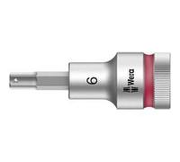 Wera Douille à embout Zyklop 8740 C HF – 1/2" (12,5 mm) fonction de retenue, 6 x 60 mm