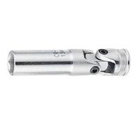 douille 6 pans longue articulee,cardan carre de 3/8 de 12 - Force G