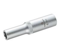 Douille 6 pans pour cliquet 1/4 - 6 mm