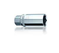 Douille à bougie TOPTUL 3/8 zoll 21 mm magnetisch