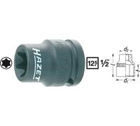 Douille à choc TORX® extérieur T 14 Longueur: 38 mm Hazet 900S-E14 Propulseur: 1/2 (12.5 mm) 1 pc(s)
