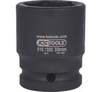 Douille à chocs 6 pans 3/4'', 33 mm - sur carte - KSTOOLS - 515.1333-E