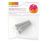 Douille pâtisserie inox - 18 mm Argent G