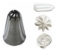 Douille Inox cannelée à rose de BUYER 8 dents D0.9 cm