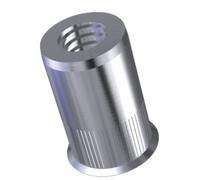 Douille à sertir taraudée cannelée - inox A2 - Rivkle M8 - 100 pièces BOLLHOFF