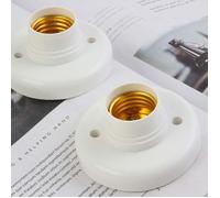 Douille Ampoule E27 Plafond - AC 220-240V Support pour LED Murale Ventilateur Cuneary