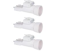 Douille ampoule - Soquet ampoule - Douille lumière - Douille de lampe - Douille B22 + Fiche Pour Installation Sans Outil Eclairage Provisoire - Debflex - 712760 (Lot de 3)