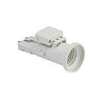 Douille ampoule - Soquet ampoule - Douille lumière - Douille de lampe - Douille intérieure - Kit Complet Douille E27 + Fiche Dcl 2P+T - Debflex - 712780