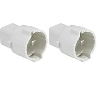 Douille ampoule - Soquet ampoule - Douille lumière - Douille de lampe - Raccord electrique - Douille chantier - Testeur Installation B22 Blanc - Debflex - 712330