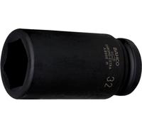 Douille Bahco 3/4", longue, à six pans, 1-5/8", phosphatée