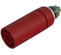 Douille banane de sécurité Ø de la broche: 4 mm Hirschmann Test & Measurement SAB 2600 G M4 Au 972357701 rouge 1 pc(s)