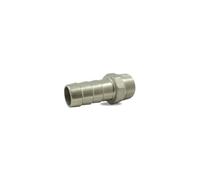 Douille cannelée male en inox 316 - Ø A: 3/8'' | Ø B: 10mm