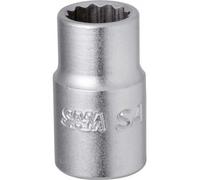 Douille courte 1/2'' 12 pans 11mm - SAM OUTILLAGE - SA-11
