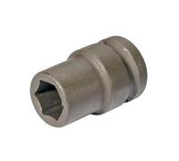 Douille courte 11 mm impact - 1/2'' - 6 pans